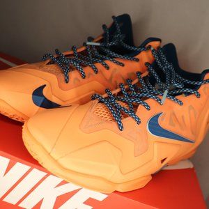 Lebron 11s Atomic Orange
